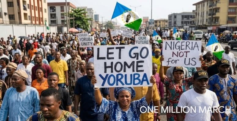 Provisional Government of the Democratic Republic of the Yoruba Announces Historic “One Million Freedom March” to Assume Full Administrative Control